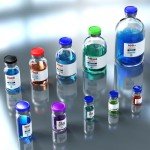 Sterile Injection Vials with Aluminum Cap - 50ml (6)