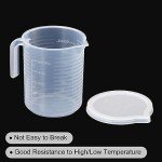 PATIKIL 2-Pack 500ml Graduated Beakers with Spouts