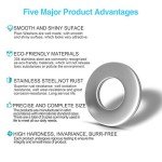 800 Pcs Stainless Steel Flat Washers Assortment Set