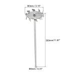 304 Stainless Steel Stirring Rod - 11.81" Length