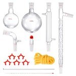 VEVOR 14-Piece Laboratory Distillation Set, 1000ml