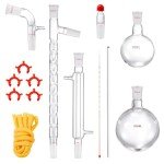 VEVOR 14-Piece Laboratory Distillation Set, 1000ml