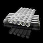 10 Pcs Clear Borosilicate Glass Blowing Tubes