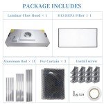 Vertical Laminar Flow Hood with HEPA Filters