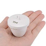 Porcelain Crucible Cups 20ml with Lid - 2pcs