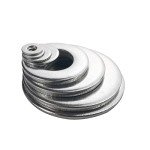 Fajoeda M3 Stainless Steel Flat Washers - 200 Pcs