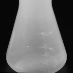 100ml Clear Plastic Erlenmeyer Flask with Caps
