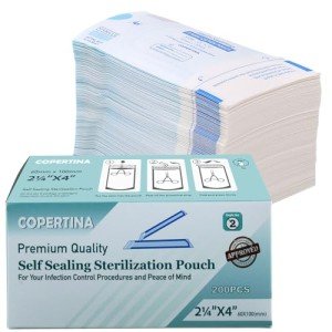 200PC Self-Seal Sterilization Pouches for Dental Tools