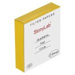 Stonylab 56mm Qualitative Filter Paper, 100 Pack