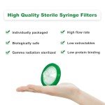 CryoKing 800Pcs Sterile Syringe Lab Filters