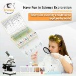 30 Microscope Slides with Specimens for Students