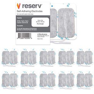 Premium Reusable 2"x4" Self-Adhesive Electrode Pads