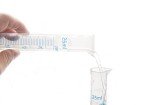 12-Pack 25ml Clear Plastic Graduated Cylinders