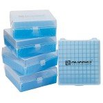 ALWSCI Lockable Microtube Storage Box Set, Blue