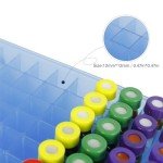 ALWSCI Lockable Microtube Storage Box Set, Blue