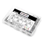 320Pcs Stainless Steel Star Lock Washers Set