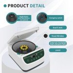 Benchtop Centrifuge with Speed and Timer Settings