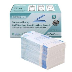 200PC Self-Seal Sterilization Pouches for Dental Tools