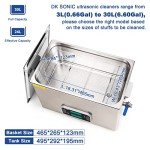DK SONIC 30L Ultrasonic Cleaner with Heater