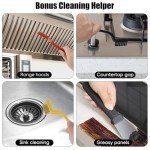 12-Piece Multifunctional Cleaning Brush Set