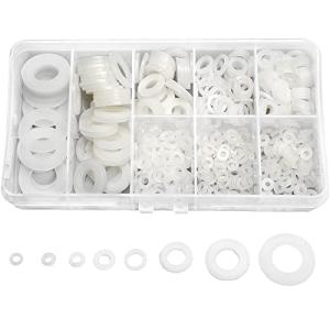 Nylon Flat Washer Assortment Kit - 510 Pcs