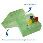 CryoKing 25-Well PP Cryogenic Storage Boxes - 5 Pcs