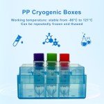 CryoKing 25-Well PP Cryogenic Storage Boxes - 5 Pcs