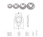 110pcs Stainless Steel Washers Assortment Kit