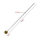 Copper Lab Spoons Set - Long Handle Heating Scoops