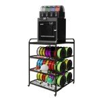 Heavy Duty 3D Printer Stand with Storage Rack