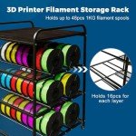 Heavy Duty 3D Printer Stand with Storage Rack