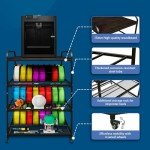 Heavy Duty 3D Printer Stand with Storage Rack