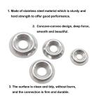 110pcs Stainless Steel Washers Assortment Kit