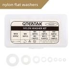 Nylon Flat Washer Assortment Kit - 510 Pcs