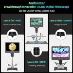 Andonstar AD249S-M Plus 10.1'' HDMI Digital Microscope