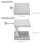 DMITER Adjustable Aluminum Lift Stand Table 3.5