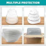 5-Pack Glass Petri Dishes with Lids & Inoculation Loop