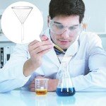30-Piece Plastic Funnels Set for Labs & Home