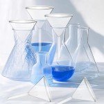 30-Piece Plastic Funnels Set for Labs & Home