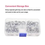 110pcs Stainless Steel Washers Assortment Kit