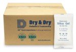 400g Silica Gel Packets - 50 Rechargeable Packs