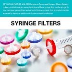 25mm CA Syringe Filters, 0.45μm Pore Size, 100 Pack