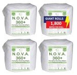 N.O.V.A. 360+ Bulk Wet Wipes - 7200 Count