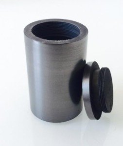 Graphite Crucible with Screw Lid - 140ML