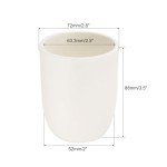 Alumina Crucible 200ml for Laboratory Use