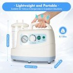 Portable Electric Veterinary Aspirator with Silent Pump