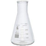 250ml Narrow Mouth Erlenmeyer Flask - Borosilicate Glass