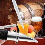 Dual Scale Refractometer for Beer and Wine Making
