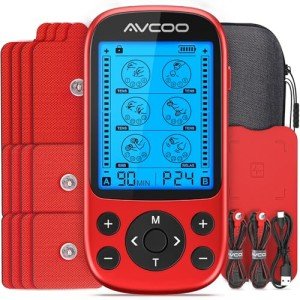 AVCOO Dual Channel TENS Unit & EMS Massager