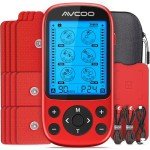 AVCOO Dual Channel TENS Unit & EMS Massager